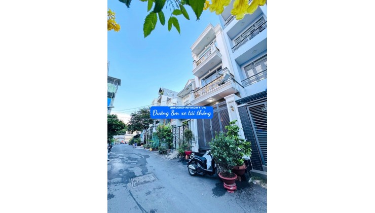 NHÀ BÁN NHÀ, MẶT ĐƯỜNG NỘI BỘ 8m, KHU DÂN CƯ LÝ CHIÊU HOÀNG Q6, 4x16m,  Chỉ NHỈNH 6ty.